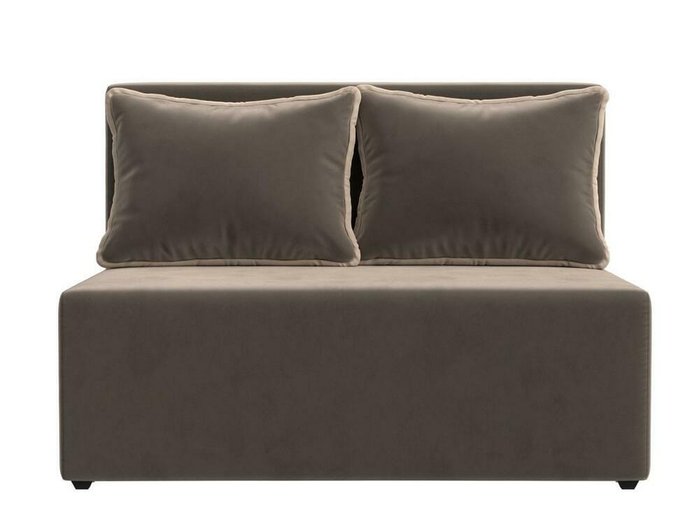 Диван-кровать Лагуна светло-коричневого цвета - купить Прямые диваны по цене 28999.0