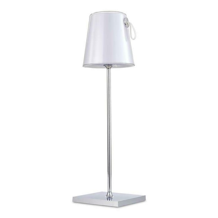 Прикроватная лампа ST-Luce Хром/Белый LED 1*5W 3000K+RGB PORTALI - купить Настольные лампы по цене 9990.0