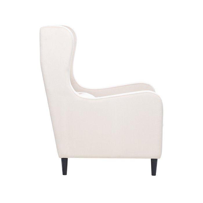 Кресло Галант белого цвета - лучшие Интерьерные кресла в INMYROOM