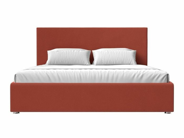 Кровать Кариба 180х200 кораллового цвета с подъемным механизмом - купить Кровати для спальни по цене 75999.0