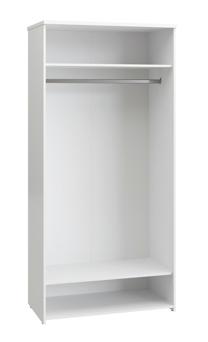Шкаф для одежды Изабель белого цвета - купить Шкафы распашные по цене 30055.0