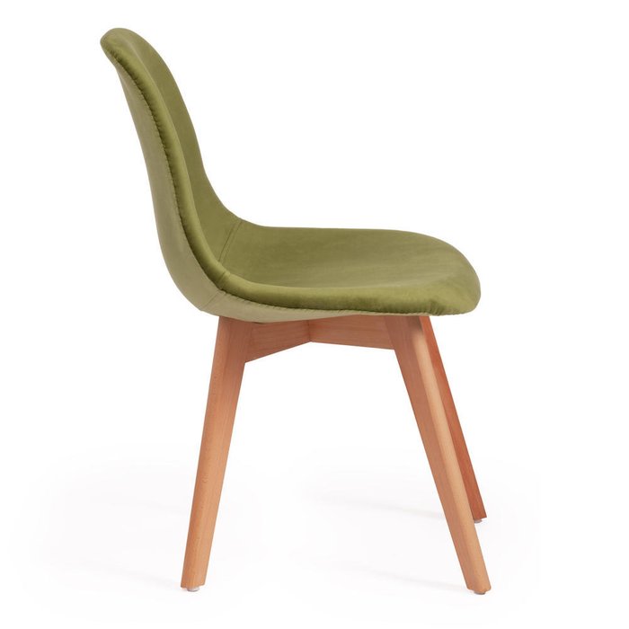 Комплект из четырех стульев Cindy зеленого цвета - купить Обеденные стулья по цене 19160.0