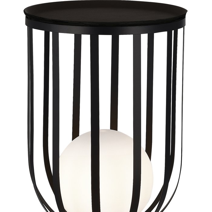 Светильник настольный ST-Luce Черный/Белый E27 1*60W NORDIC - лучшие Настольные лампы в INMYROOM