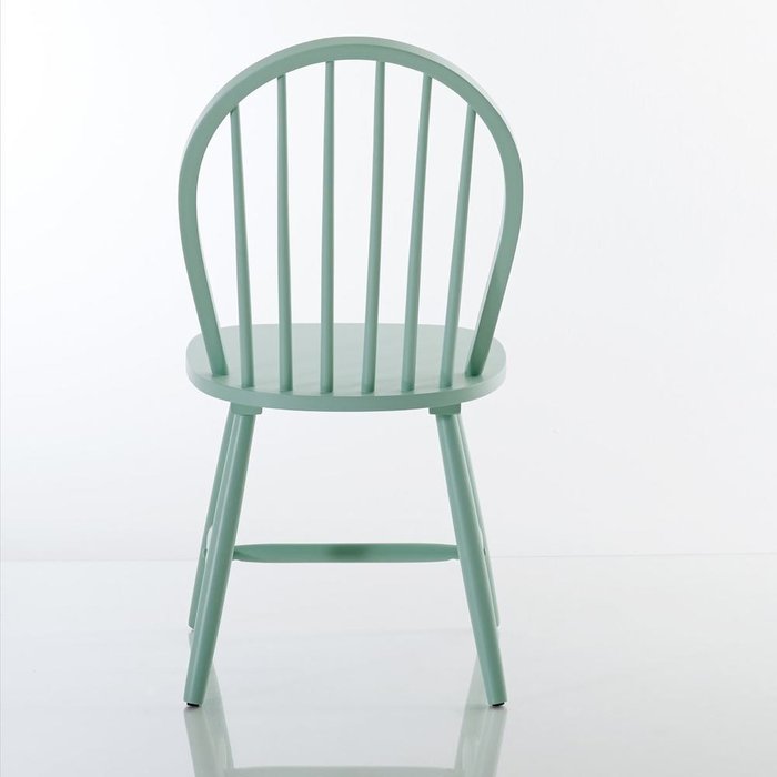 Комплект из двух стульев Windsor зеленого цвета - лучшие Обеденные стулья в INMYROOM