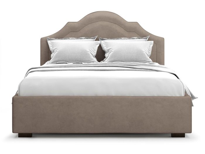 Кровать с подъемным механизмом Madzore 160х200 темно-бежевого цвета - купить Кровати для спальни по цене 41000.0