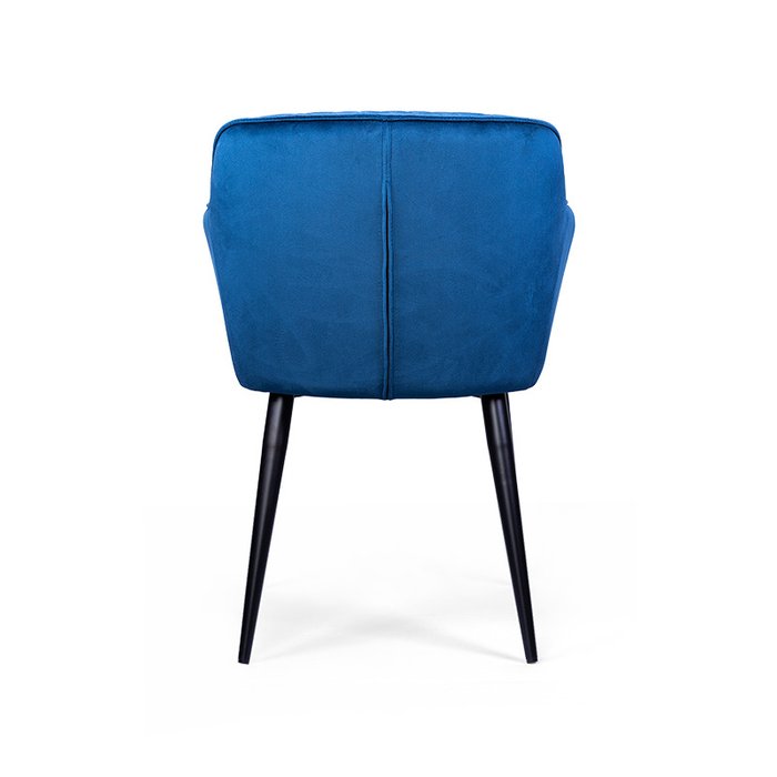 Полукресло Plume Rorte синего цвета - лучшие Обеденные стулья в INMYROOM