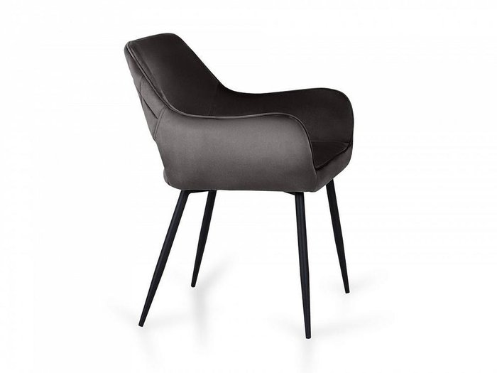 Кресло Barri темно-серого цвета - купить Обеденные стулья по цене 8490.0