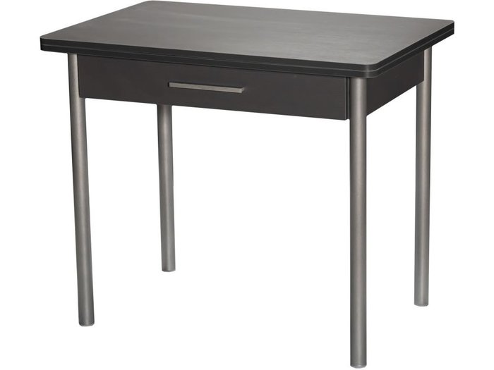 Стол раздвижной черного цвета - купить Обеденные столы по цене 12824.0
