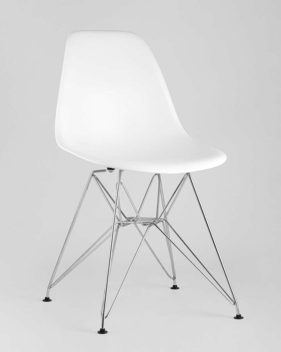 Стул Мара белого цвета - купить Обеденные стулья по цене 4490.0