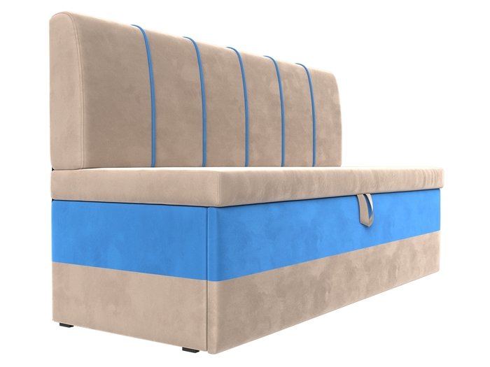 Диван-кровать Энигма бежево-голубого цвета - лучшие Прямые диваны в INMYROOM