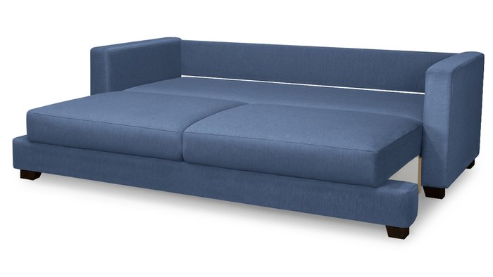Диван-кровать Плимут синего цвета - лучшие Прямые диваны в INMYROOM