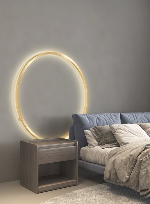 Настенный светодиодный светильник Inodesign Guard Gold 100 44.0401 - купить Бра и настенные светильники по цене 31000 Настенный светодиодный светильник Inodesign Guard Gold 100 44.0401 - купить Бра и настенные светильники по цене 31000