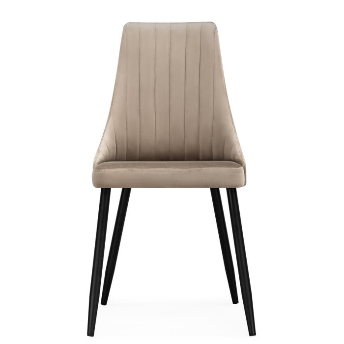 Обеденный стул Kora бежевого цвета - купить Обеденные стулья по цене 6340.0
