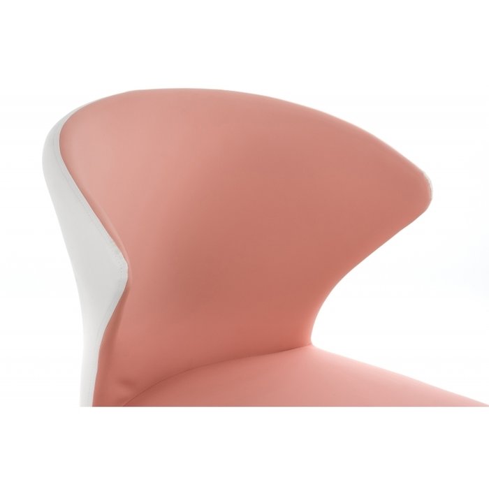 Стул Darcy white / pink бело-розового цвета - лучшие Обеденные стулья в INMYROOM