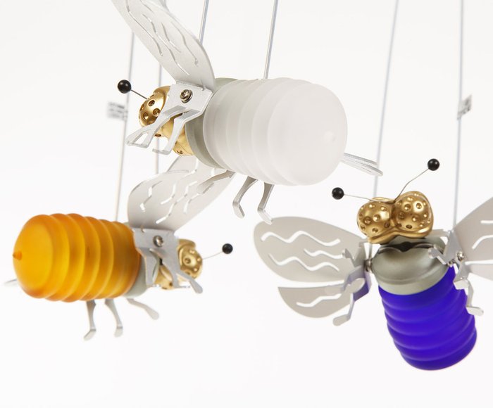 Дизайнерский потолочный светильник crystal light "Пчелы"  - лучшие Потолочные светильники в детскую в INMYROOM