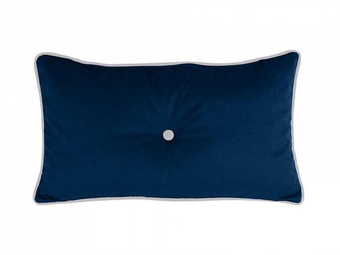 Декоративная подушка Pretty темно-синего цвета