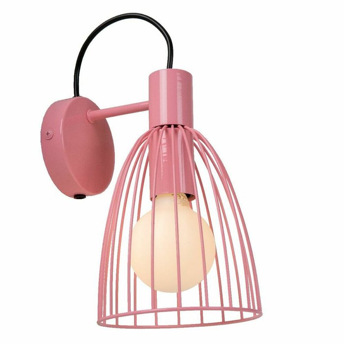 Бра Macarons 74217/01/66 (металл, цвет розовый) - лучшие Бра и настенные светильники в INMYROOM