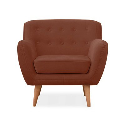 Кресло Эллинг дизайн 5 бордового цвета  - купить Интерьерные кресла по цене 20950.0