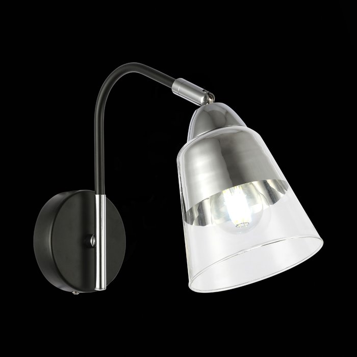  Светильник настенный Lirino с прозрачным плафоном - лучшие Бра и настенные светильники в INMYROOM