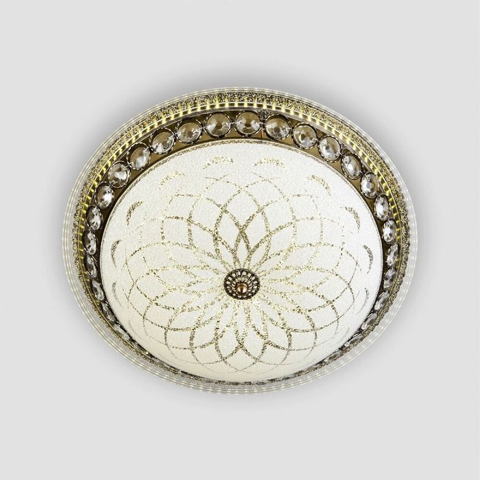 Потолочный светильник L1107-500 AB (стекло, цвет белый) - купить Потолочные светильники по цене 10290 Потолочный светильник L1107-500 AB (стекло, цвет белый) - купить Потолочные светильники по цене 10290