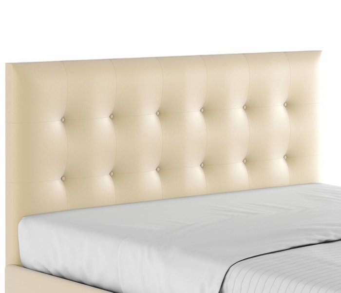 Кровать Селеста 180х200 с подъемным механизмом бежевого цвета - лучшие Кровати для спальни в INMYROOM