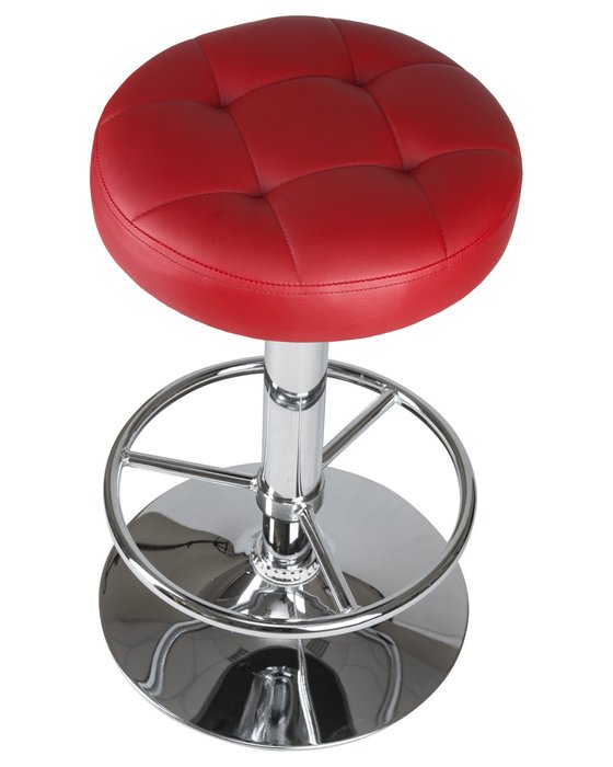 Табурет барный Bruno красного цвета - купить Барные стулья по цене 4700.0