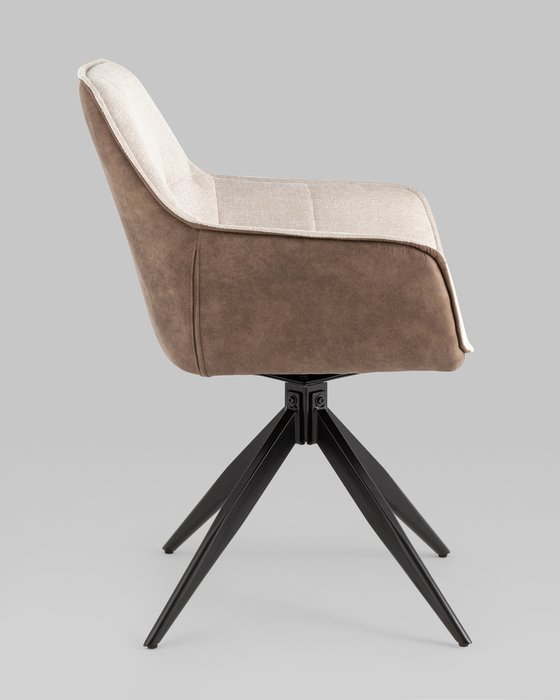 Стул обеденный Alba бежево-коричневого цвета - лучшие Обеденные стулья в INMYROOM