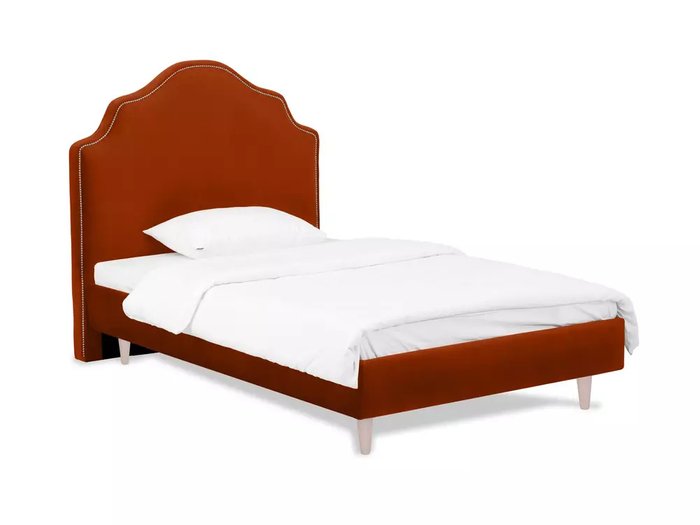 Кровать Princess II L 120х200 терракотового цвета