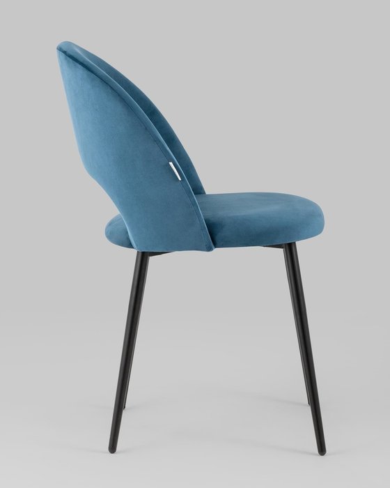 Стул Меган пыльно-синего цвета - лучшие Обеденные стулья в INMYROOM