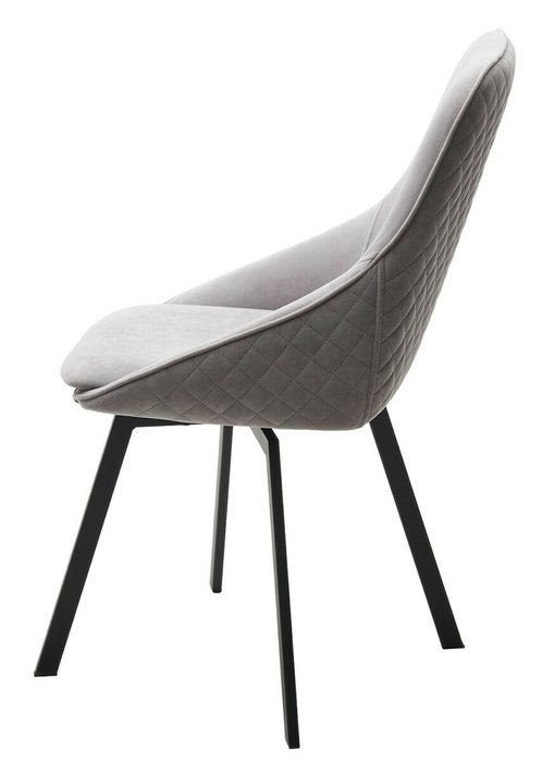Стул поворотный Casa серого цвета  - купить Обеденные стулья по цене 8500.0