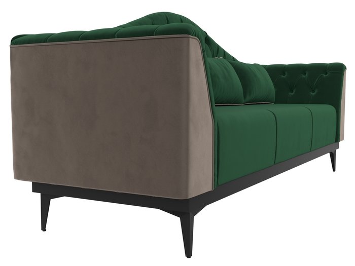 Прямой диван-кровать Флорида зеленого цвета - лучшие Прямые диваны в INMYROOM