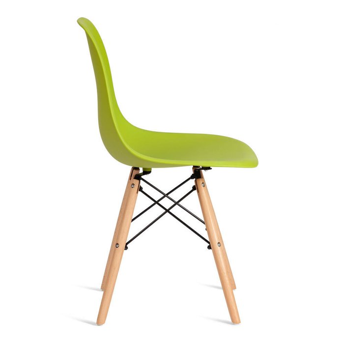 Комплект из четырех стульев Cindy Chair оливкового цвета - лучшие Обеденные стулья в INMYROOM