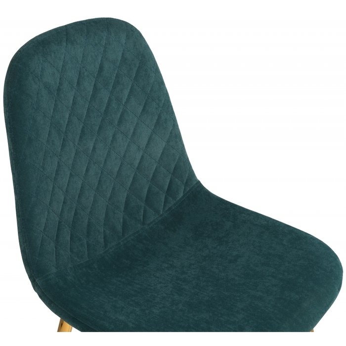 Стул на металлокаркасе Dabl зеленого цвета - лучшие Обеденные стулья в INMYROOM