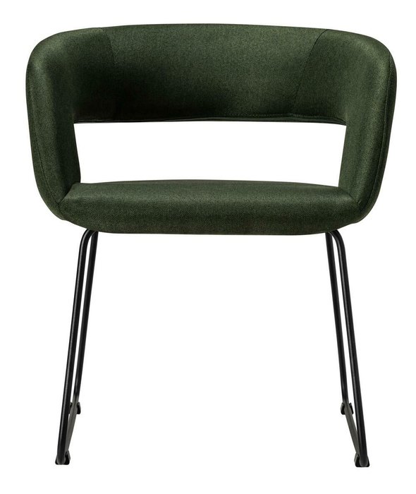 Кресло Hugs тёмно-зеленого цвета - купить Обеденные стулья по цене 9990.0