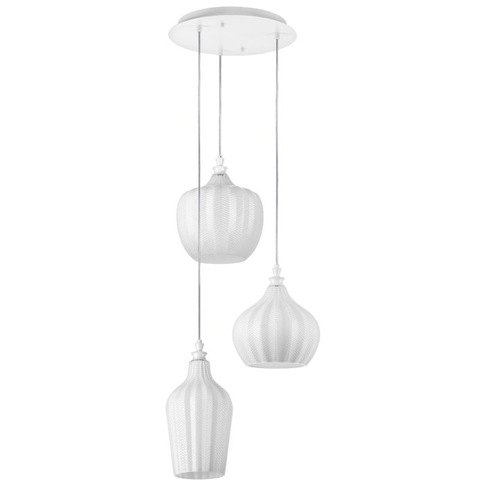 Люстра ROCCO 3х6W (led) E27 БЕЛЫЙ Люстра ROCCO 3х6W (led) E27 БЕЛЫЙ
