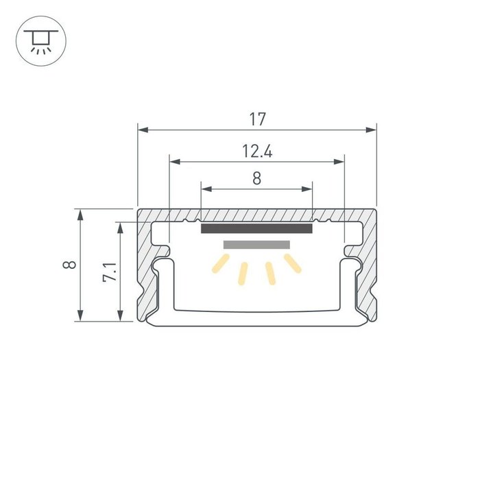 Светодиодная лента ARL-KIT 053439 - лучшие Светодиодная лента в INMYROOM