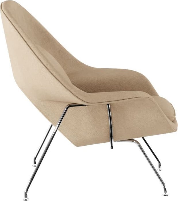 Кресло Авеста бежевого цвета - купить Интерьерные кресла по цене 69837.0