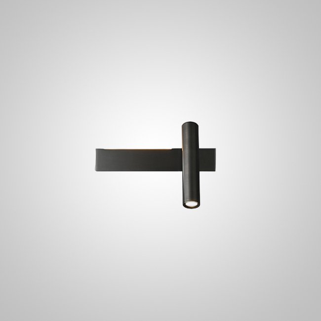 Настенный светильник JENIUS L25 Black Right