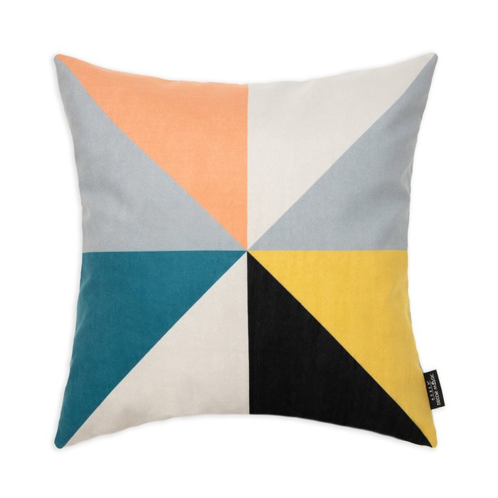 Декоративная подушка Multi с геометричным рисунком