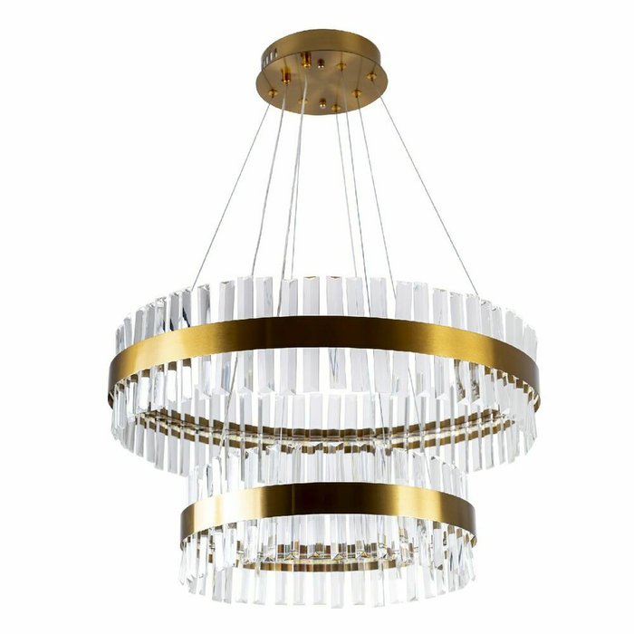 Подвесная люстра ML.009.600.400 (хрусталь, цвет прозрачный)