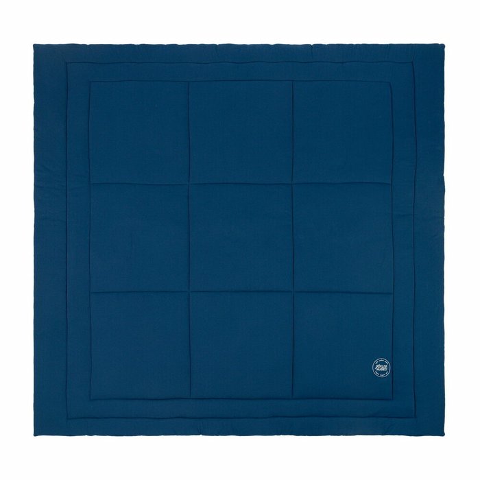 Трикотажное одеяло Роланд 155х215 синего цвета - купить Одеяла по цене 17840.0