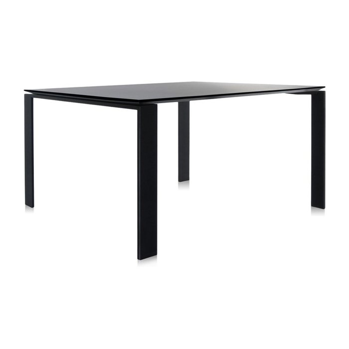 Стол офисный Four черного цвета  - купить Письменные столы по цене 184500.0