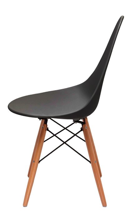 Стул Drop темно-серого цвета - купить Обеденные стулья по цене 6290.0