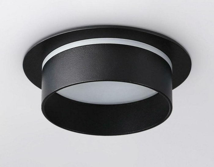 Встраиваемый светильник Techno Spot GX Tech черного цвета - лучшие Встраиваемые споты в INMYROOM
