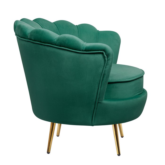 Кресло Pearl зеленого цвета - лучшие Интерьерные кресла в INMYROOM