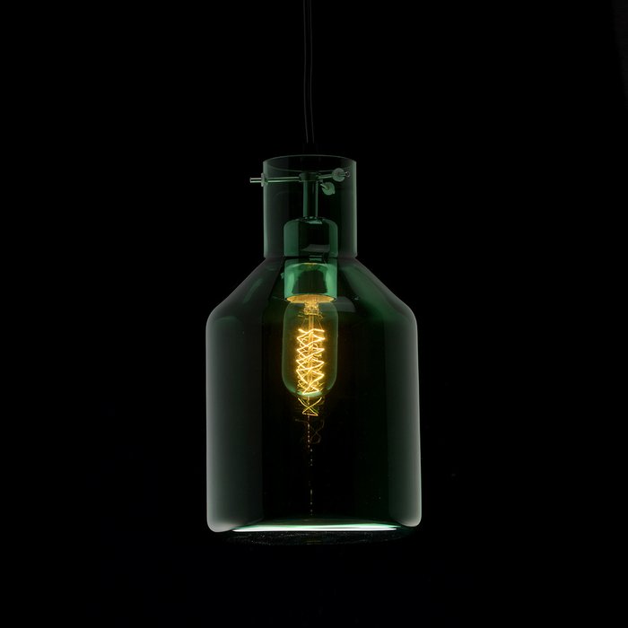 Подвесной светильник Кьянти зеленого цвета - купить Подвесные светильники по цене 2710.0
