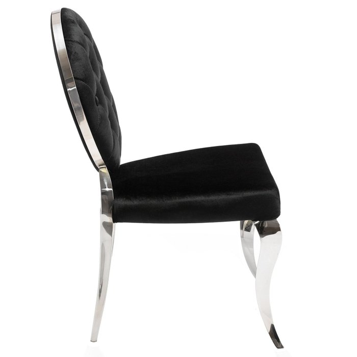 Обеденный стул Odda черного цвета - купить Обеденные стулья по цене 16970.0