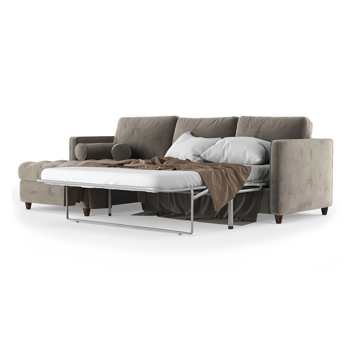 Диван-кровать Scott SFR серого цвета - лучшие Угловые диваны в INMYROOM
