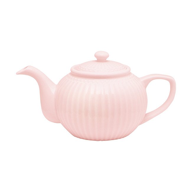 Чайник Alice pale pink из фарфора Чайник Alice pale pink из фарфора