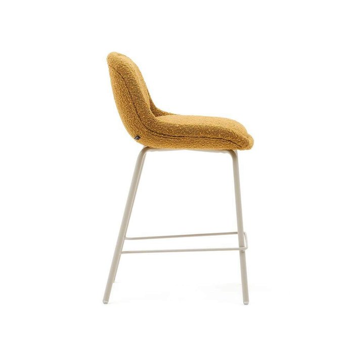 Полубарный стул Aimin горчичного цвета - купить Барные стулья по цене 37990.0
